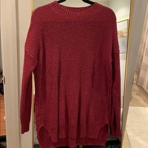 BP maroon sweater